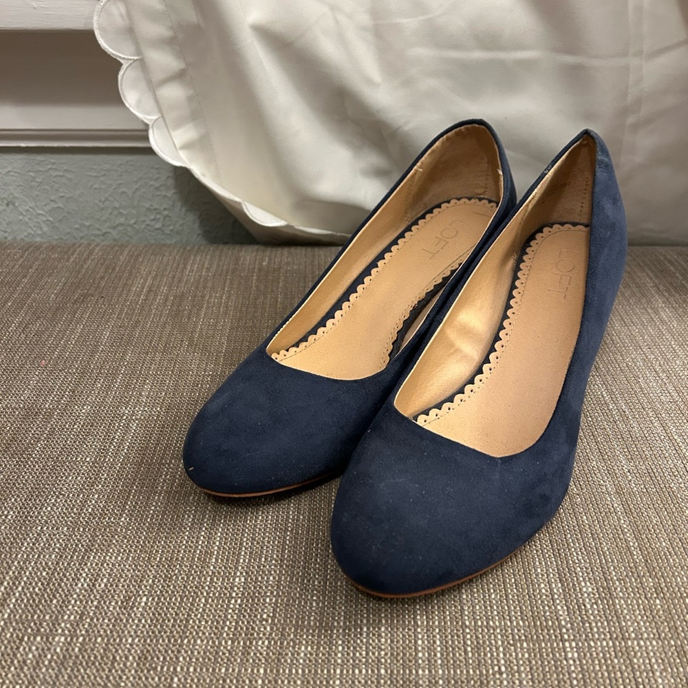 LOFT Dark Blue Women's Heels